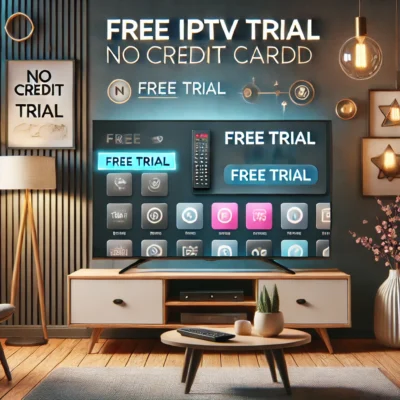 Free IPTV Trial No Credit Card